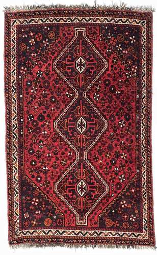 A Shiraz rug, South West Persia.