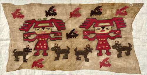 A pre-Columbian style textile.