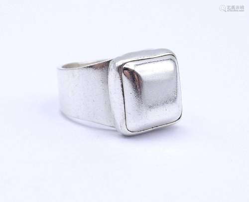 SILBER RING 0.925 MEXICO, 13,2G.