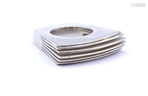 MASSIVER SILBER RING, SILBER GEPR., 28,8G., RG 53