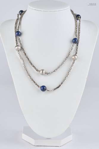 Kette, WG 585, 5 WG-Kugeln (9.9 mm), 5 Lapis