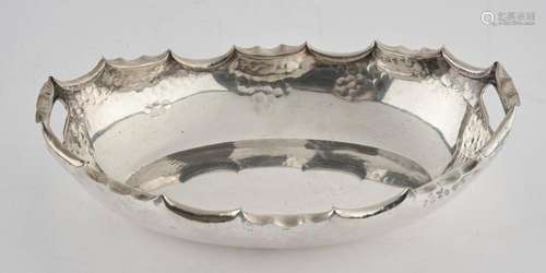 Schale, Silber 800, Koch & Bergfeld, oval, p