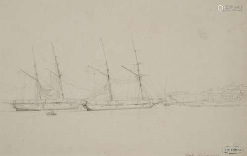 KUMMER, ROBERT (1810 DRESDEN - 1889 DRESDEN). SEGELSCHIFFE I...