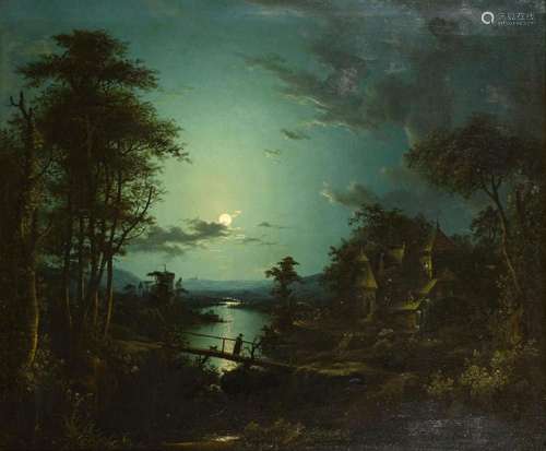 JOYNER, J.. ROMANTISCHE LANDSCHAFT BEI VOLLMOND.