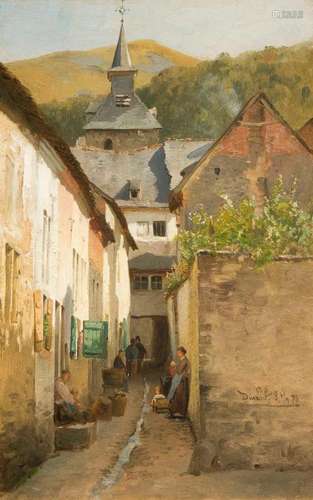 SCHLIECKER, AUGUST EDUARD (1833 HAMBURG - 1911 LAUENBURG). G...