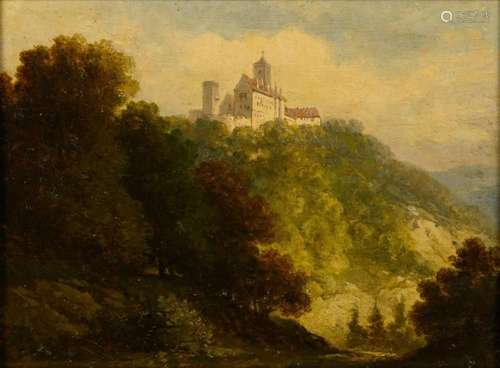 KLEINE LANDSCHAFT MIT WARTBURG.