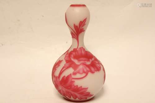 Webb Glass Vase,Double Gourd