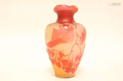 Galle 3 Color Vase