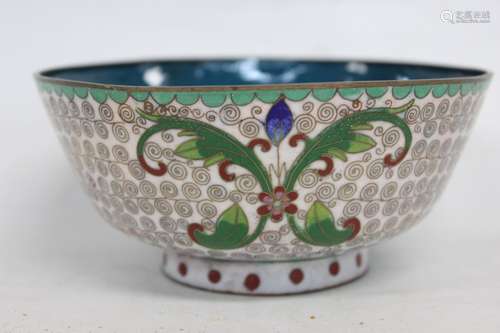 Chinese Cloisonne Bowl