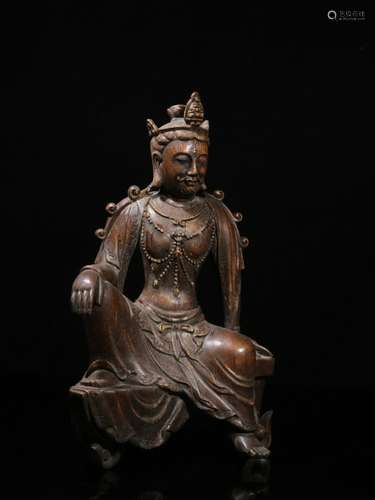 Chinese Chengxiang Wood Carved Buddha