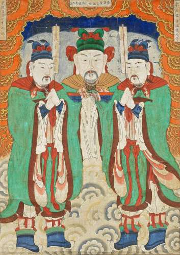 ANONYMOUS, QING DYNASTY Daoist Immortals