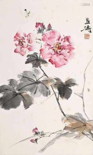 WANG XUETAO (1903-1982) Peony