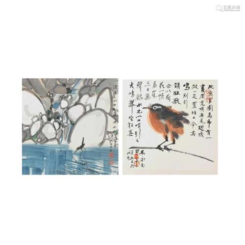 AFTER HUANG YONGYU, 20TH CENTURY 'Waterfowl' and ...