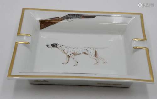 ASCHER, HERMES, POINTER, GUTER ZUSTAND, H-3,7CM, 15,5 X 19CM...