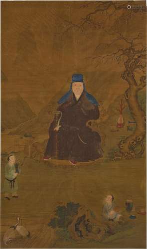 Anonymous Portrait of a scholar, Qing dynasty, 18th/19th cen...