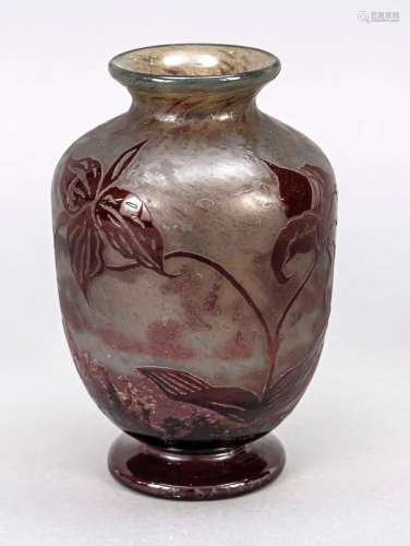 Vase, France, c. 1900, Daum, Nancy,
