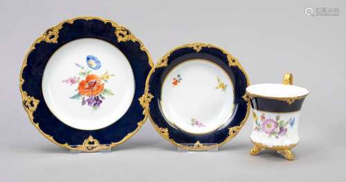 A magnificent coffee set, Meissen, m