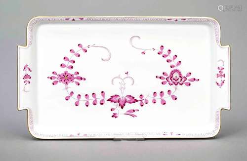 Rectangular tray, Meissen, 1970s, 1s