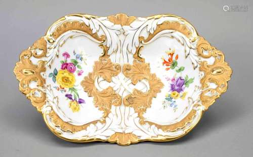 A ceremonial plate, Meissen, 1970s,