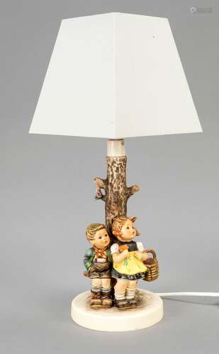 Figural table lamp, Goebel, 1960-70s