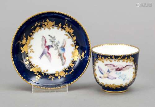 Demitasse with saucer, Sevres, year