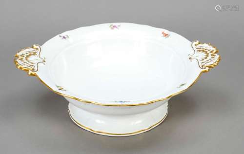 Round bowl, Meissen, knob period (18
