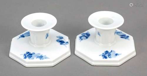 Pair of candlesticks, Royal Copenhag