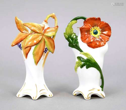 Pair of Art Nouveau vases, Scheibe-A