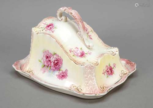 Oppulent butter dish, Stoke-on-Trent