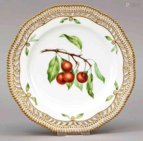 Plate, Royal Copenhagen, mark 1894-1