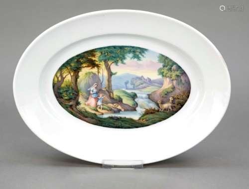 Oval plate, Meissen, mark after 1934