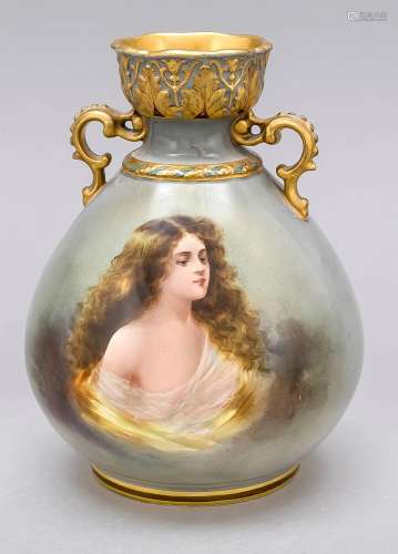 Art Nouveau vase, Mehlem, Bonn, c. 1