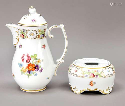 Coffee pot and teapot, Schumann, Arz