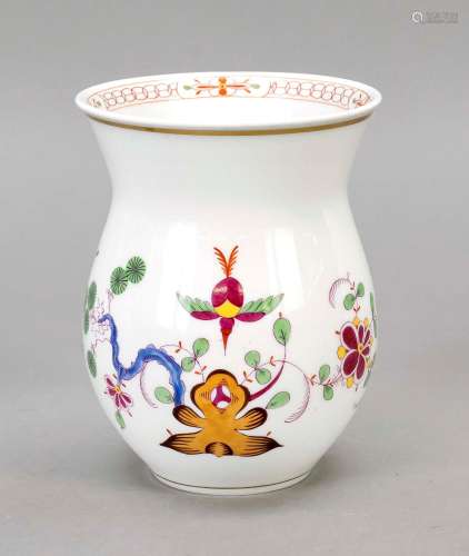 Small vase, Meissen, 1950s mark, 1st