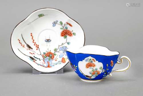 Cup and saucer, Meissen, Knauffzeit