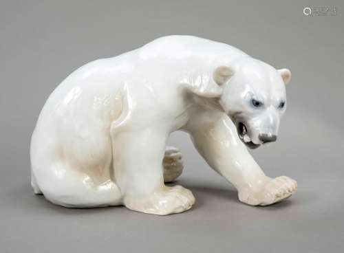 Large polar bear, Bing & Gröndahl, C