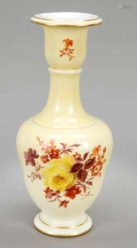 Baluster vase, Meissen, knob period