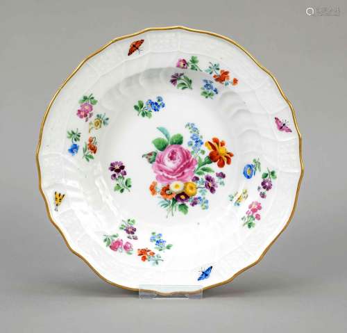 Soup plate, Meissen, 18th century, 1