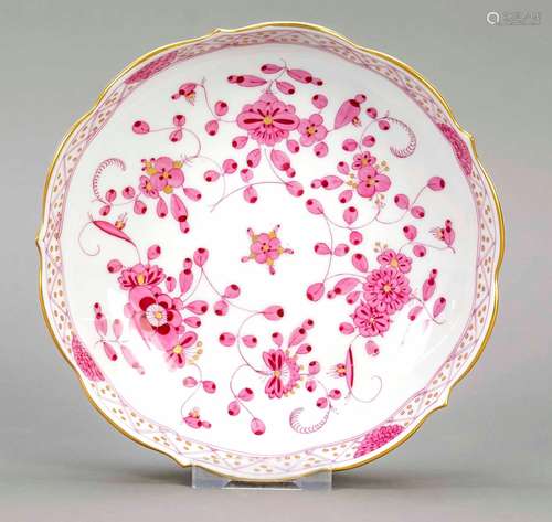 Round bowl, Meissen, 1970s, 1st choi