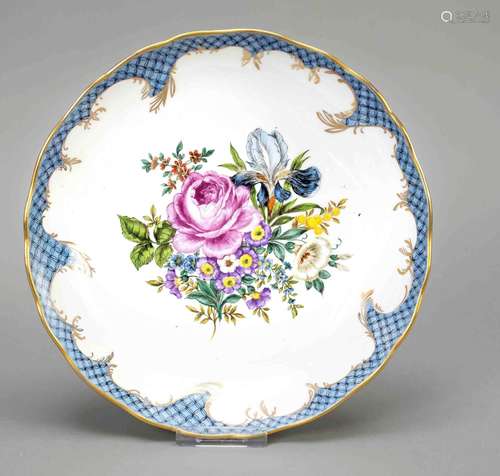 Round bowl, Meissen, 19th century, 3