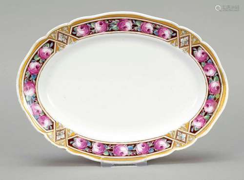 Oval bowl, 18th century, from the do