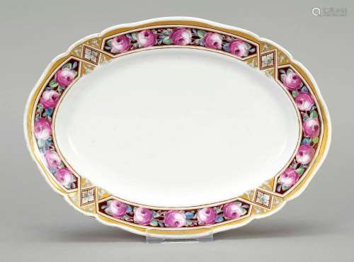 Oval bowl, 18th century, from the do