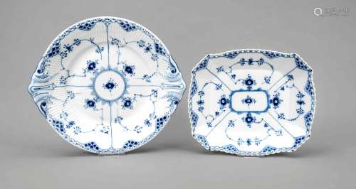 Two serving dishes, Royal Copenhagen