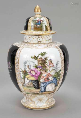 Lidded vase, Helena Wolfsohn Dresden