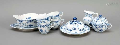 A set of eight pieces, Royal Copenha