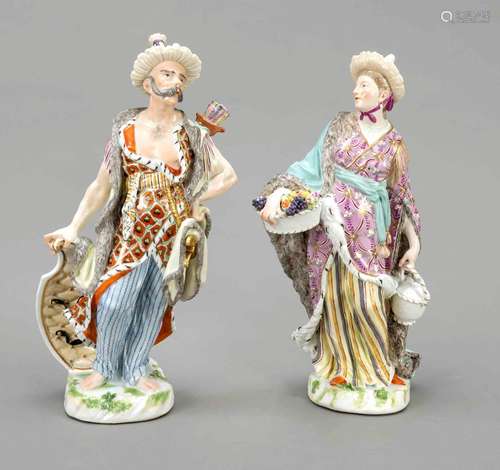 Malabar and Malabarin, Meissen, c. 1