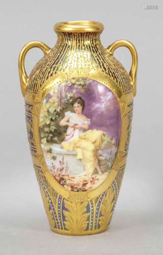 Art Nouveau vase in the old Viennese