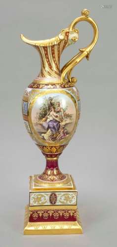 Empire style vase, Vienna, underglaz
