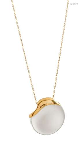 ELSA PERETTI FOR TIFFANY & CO. 18CT GOLD AND ROCK CRYSTA...