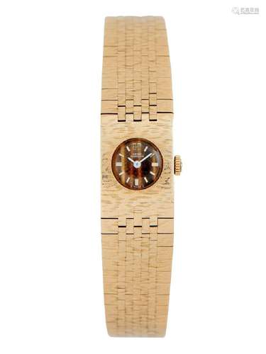 GIRARD PERREGAUX REF 8727GA A LADY S 18CT GOLD BRACELET WATC...